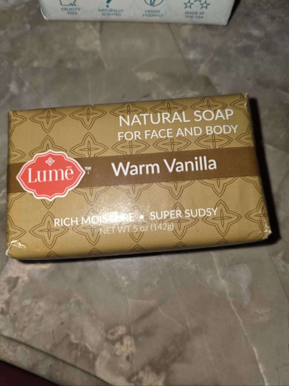 Lume Warm Vanilla Natural Soap 5 oz. Discontunued NO SEPARATING PRICE FIRM